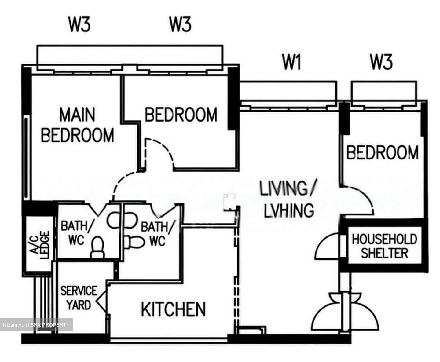 Blk 420C Waterfront II @ Northshore (Punggol), HDB 4 Rooms #605264561